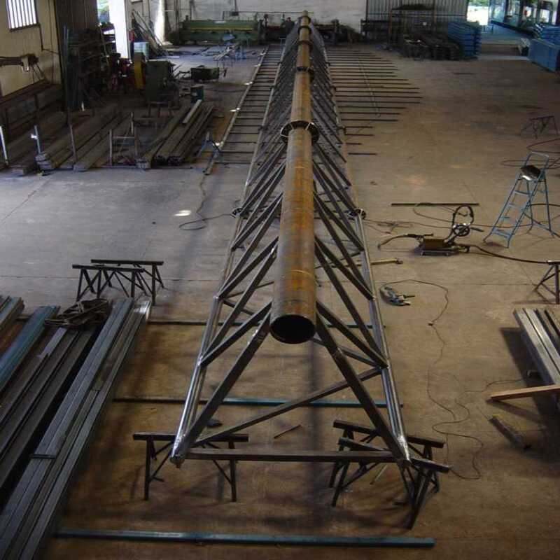 Pipe rack industrial