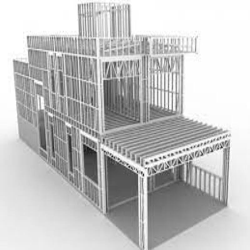 Projeto estrutural de steel frame