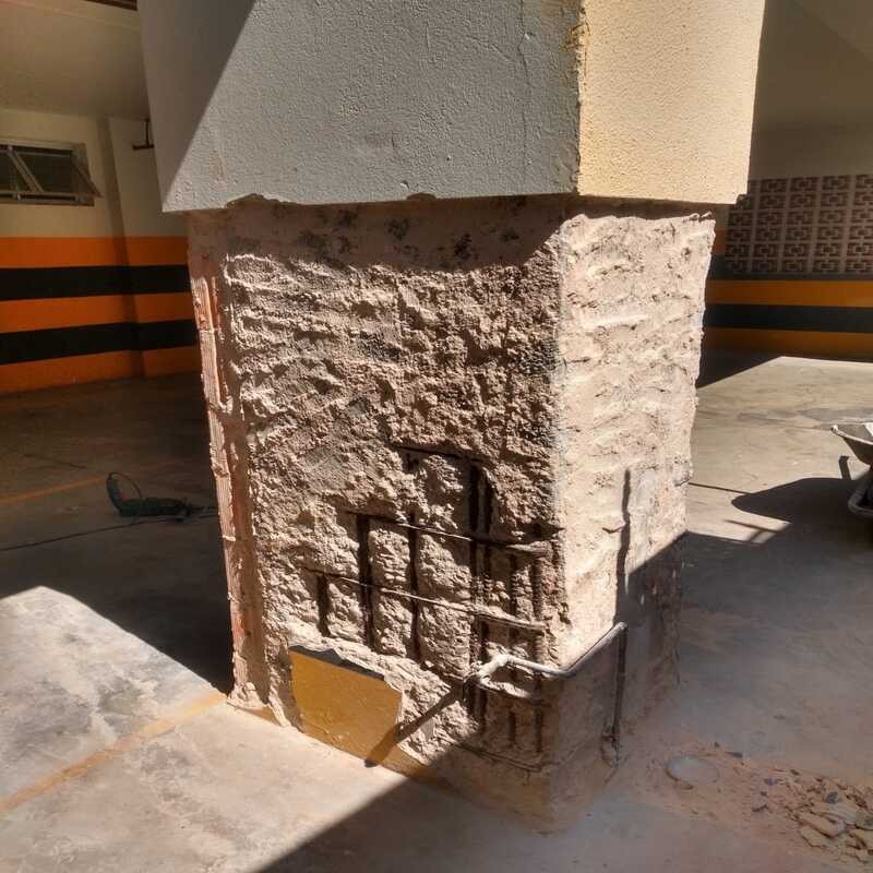 Reforço estrutural concreto armado